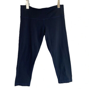 Lululemon Athletica Wunder Under Cropped Leggings Black Women’s 8 ASIS